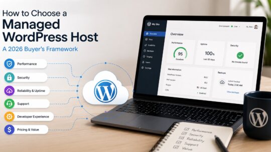 How to choose managed WordPress hosting: a 2026 buyer's framework covering WP Engine, Pantheon, Kinsta, Cloudways, and SiteGround across pricing, performance, and operational fit