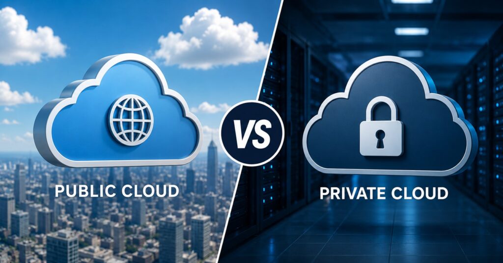 The Difference Between Public and Private Cloud