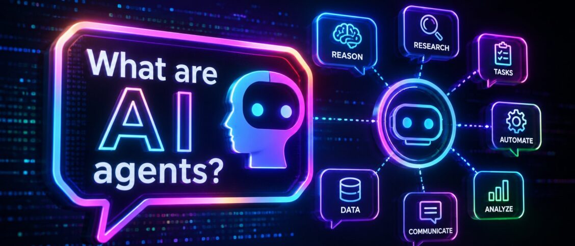 What are AI agents: LLM-powered systems with planning, tool use, memory, and autonomy in business workflows
