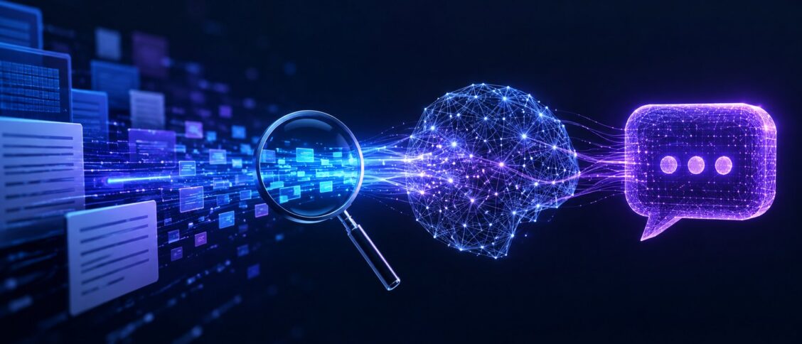 What is retrieval-augmented generation (RAG): the pattern of grounding LLM responses in external data through retrieval, the most common enterprise AI architecture in 2026