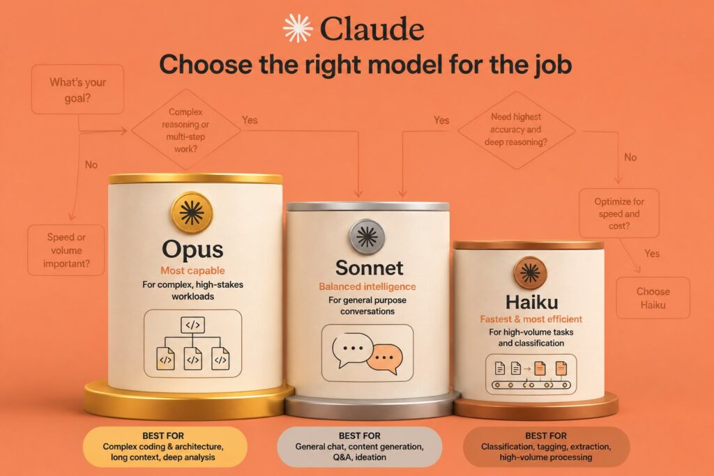 Claude Opus vs Sonnet vs Haiku: Picking the Right Tier for Your Workload in Mid-2026
