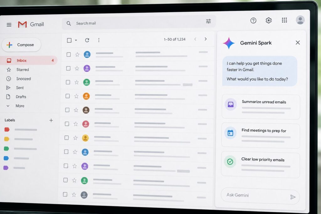 Gemini Spark + Gmail: What an Agentic Inbox Actually Looks Like in 2026