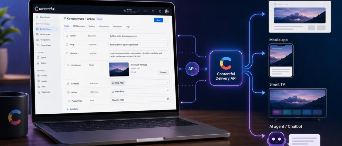 What Is Contentful: the German-founded composable headless content management system launched in 2013 by Sascha Konietzke and Paolo Negri, used by over 4,800 leading brands to deliver personalized digital experiences at scale through a content modeling layer that exposes structured content as data via REST and GraphQL APIs, with a mature App Framework for extensions, multi-language and multi-environment workflows, and now in the middle of a strategic transition as Salesforce announced its definitive agreement to acquire Contentful on June 1, 2026 to give the Agentforce AI agent platform a content layer that can assemble experiences on the fly.