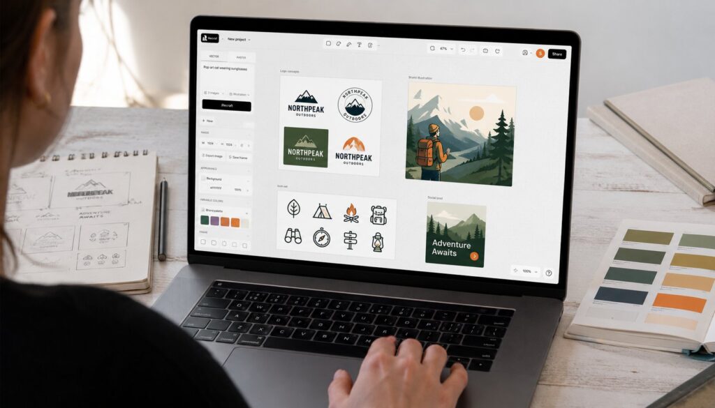 What Is Recraft: the AI image generation platform specializing in high-quality raster output and best-in-class native SVG vector generation through its proprietary V4.1 model family that includes three variants (V4.1 for general raster work, V4.1 Vector for native SVG output of logos and typography and illustrations, and V4.1 Utility for production design utility work with V4.1 Utility Pro becoming the third-ranked text-to-image model worldwide on public benchmarks in 2026 behind only GPT Image 2 and 1.5 and Google's Nano Banana 2 and Pro variants), with platform features including infinite canvas workspace, style referencing, brand-color conditioning, inpainting, image upscaling, natural-language editing, node-based workflows, Figma and Framer plugins, video generation across 20-plus models, and commercial API access for programmatic generation.