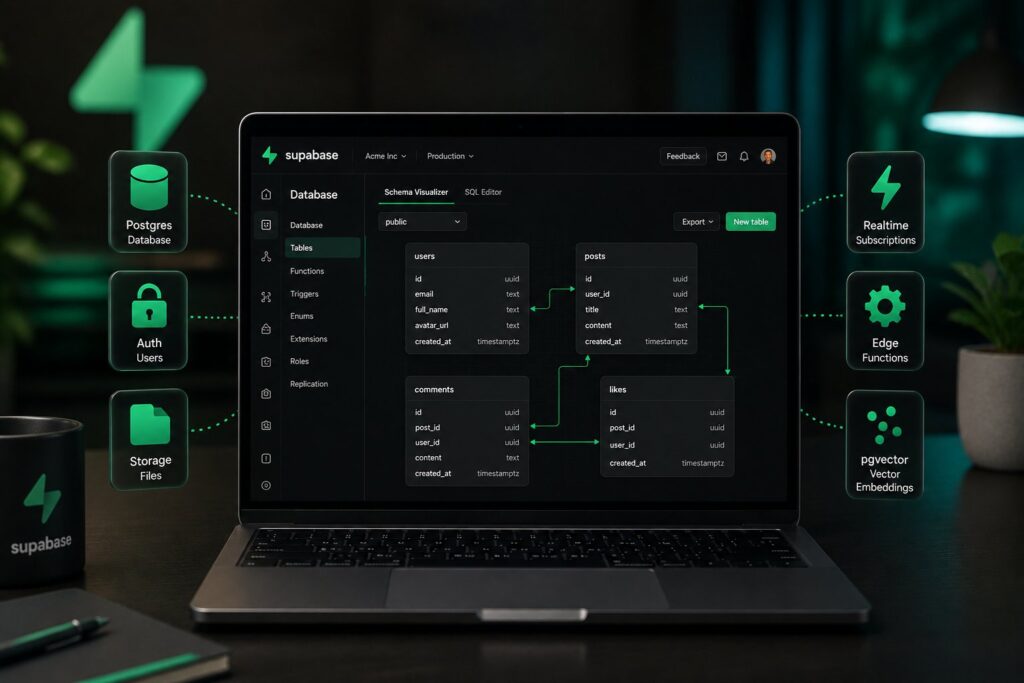 What Is Supabase? The Open-Source Postgres Backend Powering AI-Era Apps